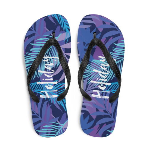 Floral Holiday Flip-Flops by Design Express