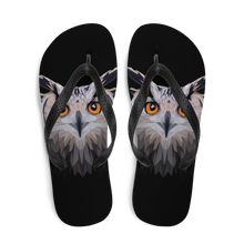 Owl Art Flip-Flops by Design Express