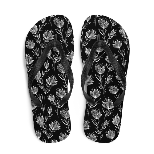 Leaf Line Pattern Flip-Flops by Design Express