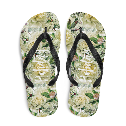 Fresh Floral Flip-Flops by Design Express