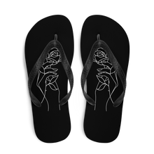 Rose in Hand Flip-Flops by Design Express