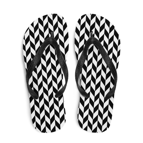 Chevron Flip Pattern Flip-Flops by Design Express