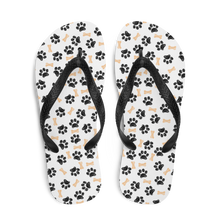 Dog Paws and Bones Pattern Flip-Flops by Design Express