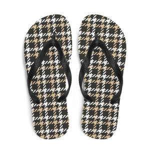 Houndstooth Small Pattern Flip-Flops by Design Express