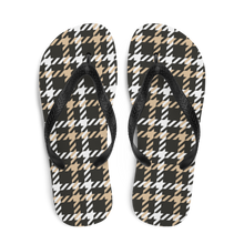 Houndstooth Large Pattern Flip-Flops by Design Express