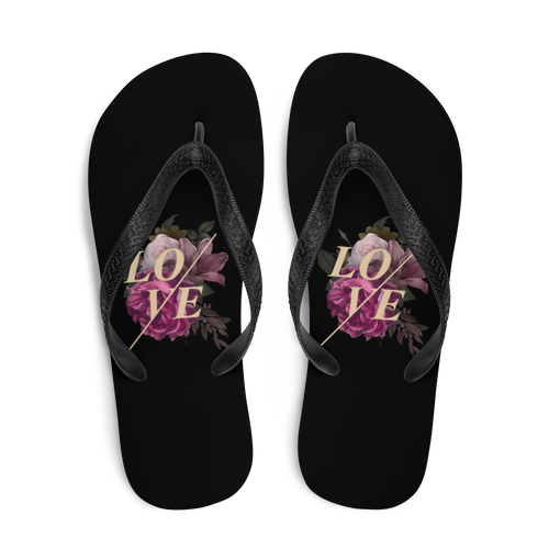 Love Flower Flip-Flops by Design Express