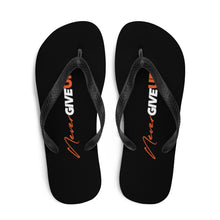 Never Give Up (Motivation) Flip-Flops by Design Express