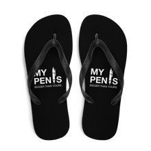 My pen is bigger than yours (Funny) Flip-Flops by Design Express