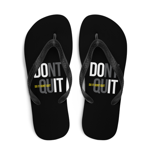 Do It, Don't Quit (Motivation) Flip-Flops by Design Express