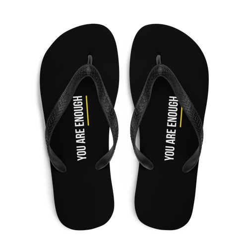 You are Enough (condensed) Flip-Flops by Design Express