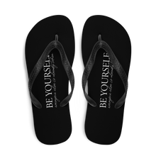 Be Yourself Quotes Flip-Flops by Design Express