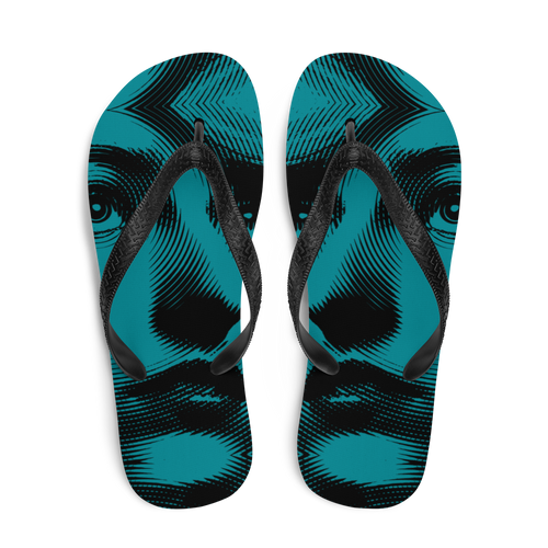 Face Art Flip-Flops by Design Express