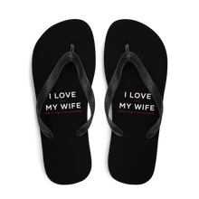 I Love My Wife (Funny) Flip-Flops by Design Express