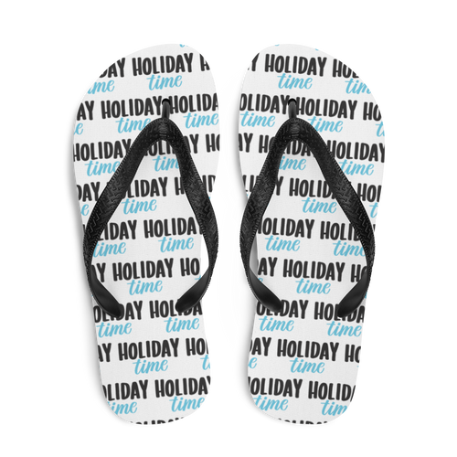 Holiday Time Flip-Flops by Design Express