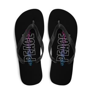 Peace is the Ultimate Wealth Flip Flops by Design Express