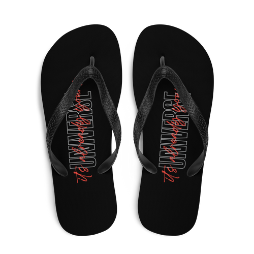 Universe, it's already yours Flip Flops by Design Express