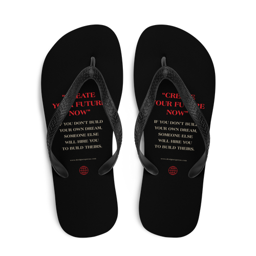 Future or Die Flip Flops by Design Express