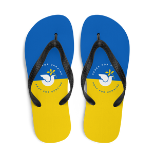 S Peace For Ukraine Flip-Flops by Design Express