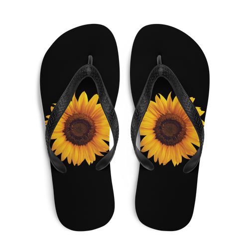 Sunflower Flip Flops