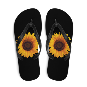 Sunflower Flip Flops