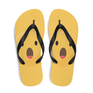 Amazed "Emoji" Flip-Flops