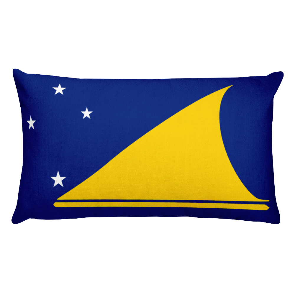 Default Title Tokelau Flag Allover Print Rectangular Pillow Home by Design Express