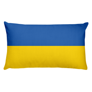 Default Title Ukraine Flag Allover Print Rectangular Pillow Home by Design Express