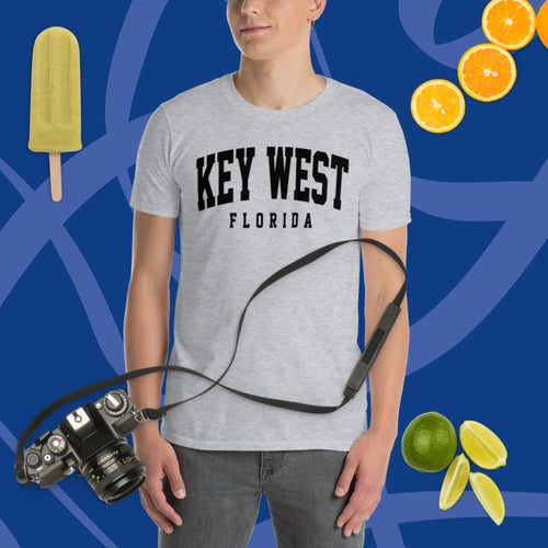Key West Florida Varsity Short-Sleeve Unisex T-Shirt