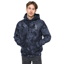 Navy / S Keep Calm And Carry On Unisex Tie-Dye Hoodie by Design Express