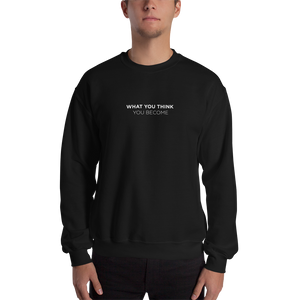 Black / S You Become Unisex Sweatshirt by Design Express