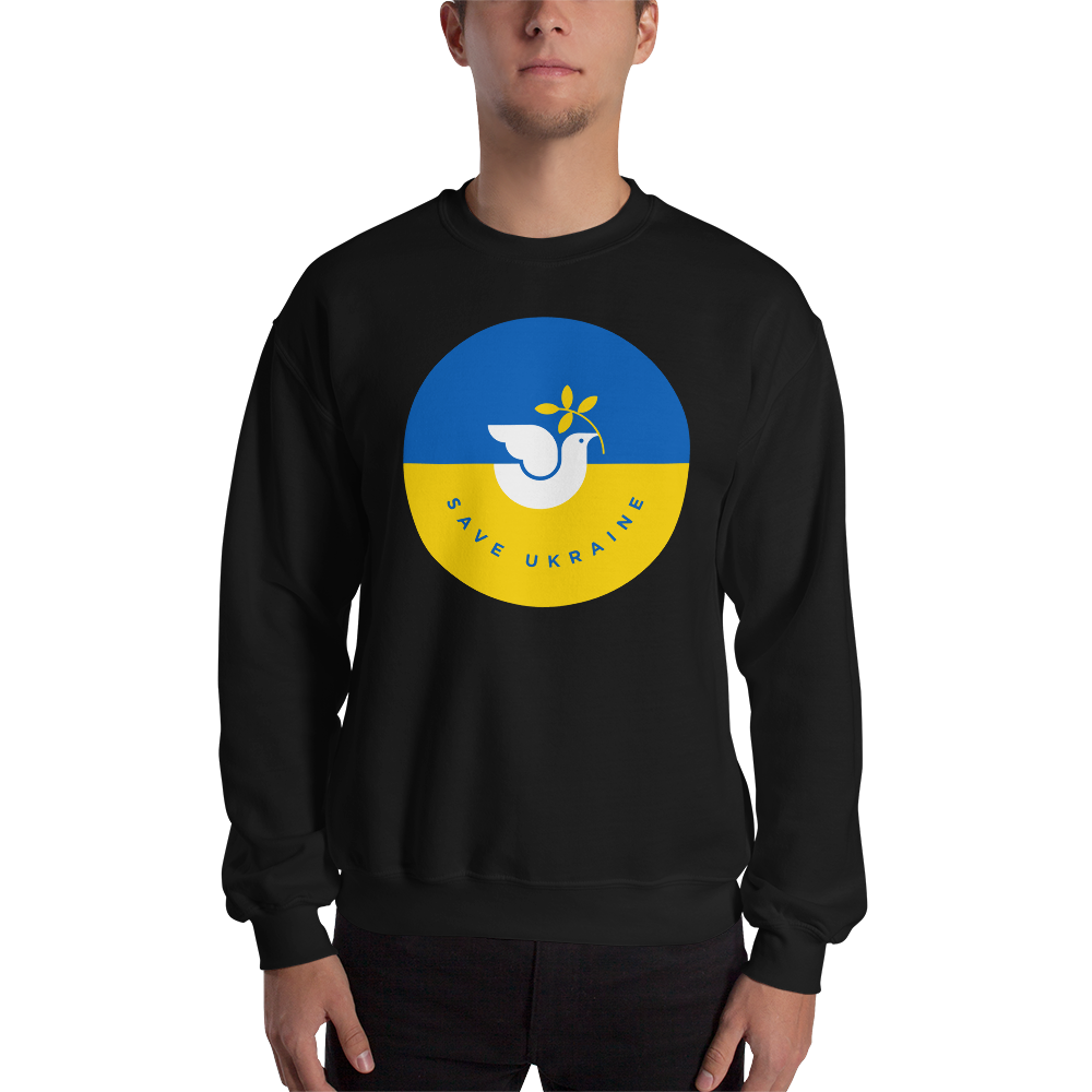 Black / S Unisex Sweatshirt by Design Express