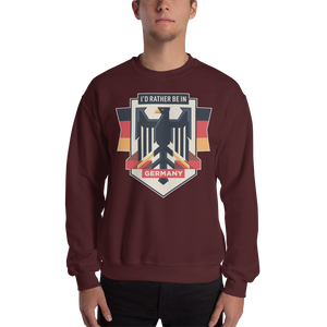 Maroon / S Eagle Germany Unisex Sweatshirt by Design Express