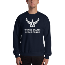 Navy / S United States Space Force BW Unisex Sweatshirt by Design Express