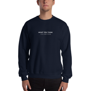 Navy / S You Become Unisex Sweatshirt by Design Express