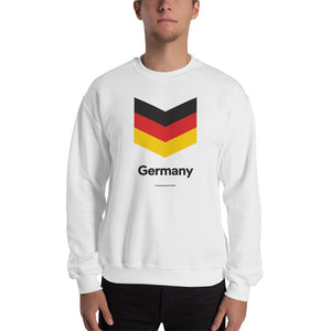 S Germany "Chevron" Unisex Sweatshirt by Design Express