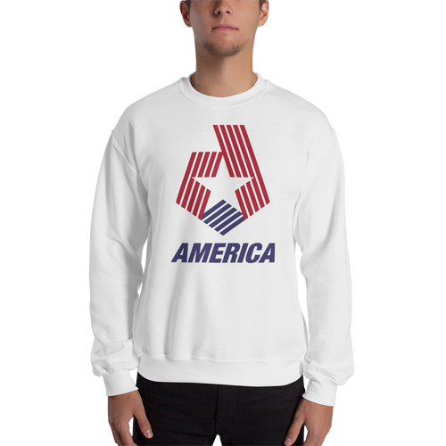 S America Star & Stripes Unisex Sweatshirt by Design Express