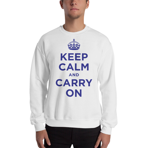 White / S Keep Calm and Carry On 