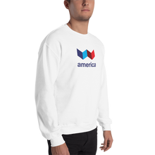America "Squared" Unisex Sweatshirt by Design Express