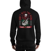 S Don't Bite The Hand That Feeds Unisex Hoodie by Design Express