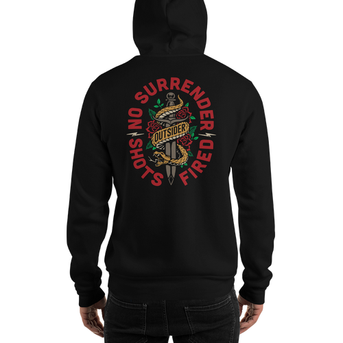 S No Surrender Unisex Hoodie by Design Express