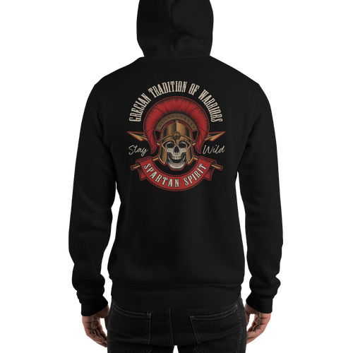 S Spartan Spirit Unisex Hoodie by Design Express