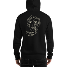 S Picasso Line Style Unisex Hoodie by Design Express