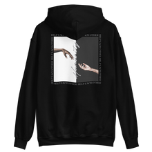 Black / S Humanity Back Unisex Hoodie by Design Express