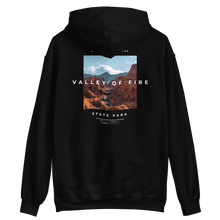 S Valley of Fire Unisex Hoodie Back by Design Express