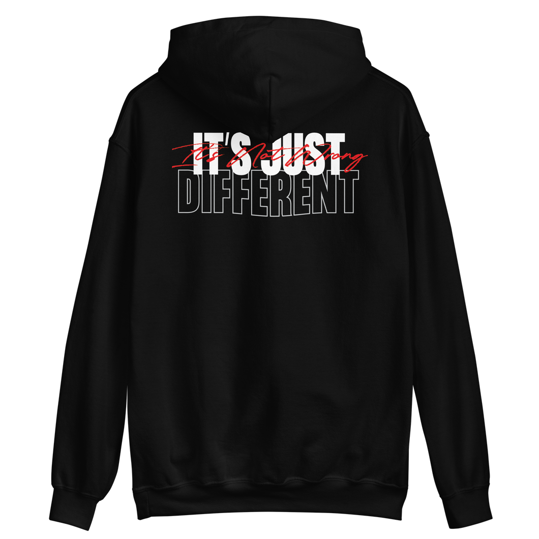 Black / S It's not wrong, It's just Different Unisex Hoodie by Design Express