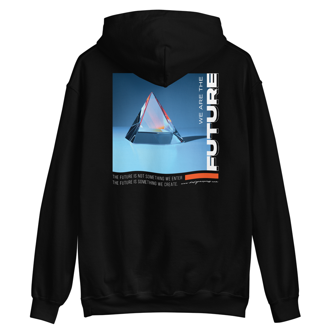 Black / S We are the Future Unisex Hoodie by Design Express