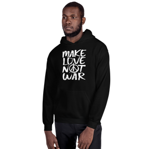 Make Love Not War (Funny) Unisex Hoodie by Design Express