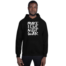 S Make Love Not War (Funny) Unisex Hoodie by Design Express