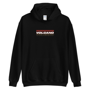 Volcano Back Unisex Hoodie by Design Express