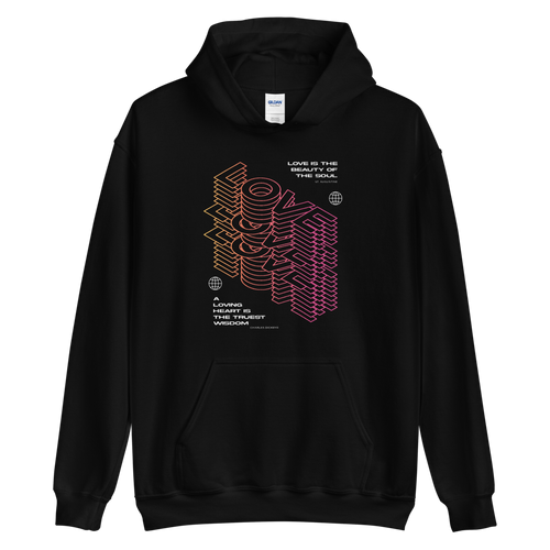 S Love (motivation) Front Unisex Hoodie by Design Express